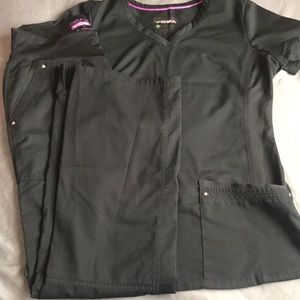 Healing Hands Purple Label Scrub set